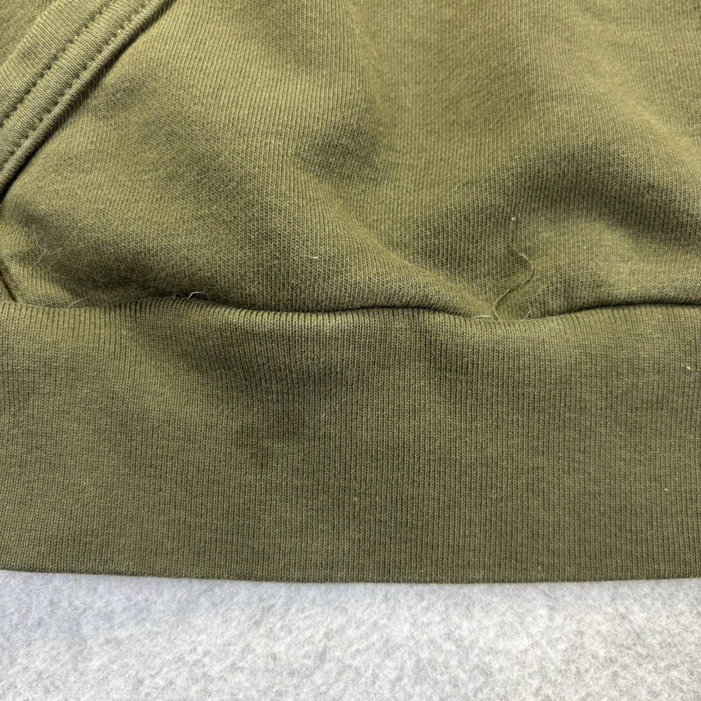 Polo Ralph Lauren Hoodie Kids Size 8 Olive Green Logo Pullover - Picture 5 of 5